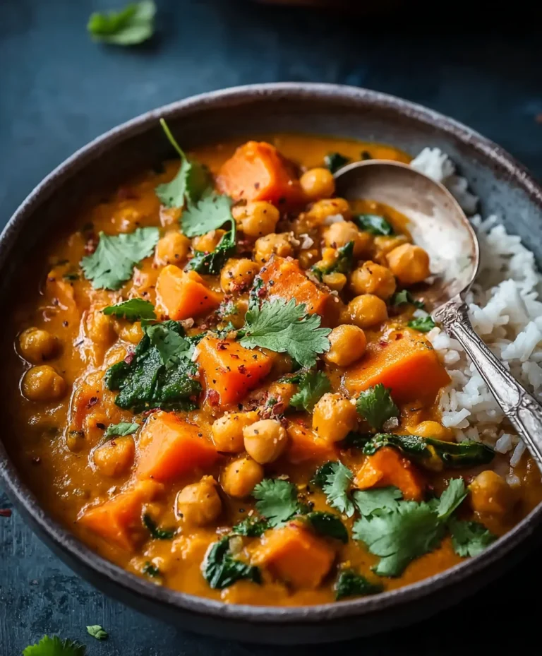Sweet Potato Chickpea Curry – Easy Vegan Meal