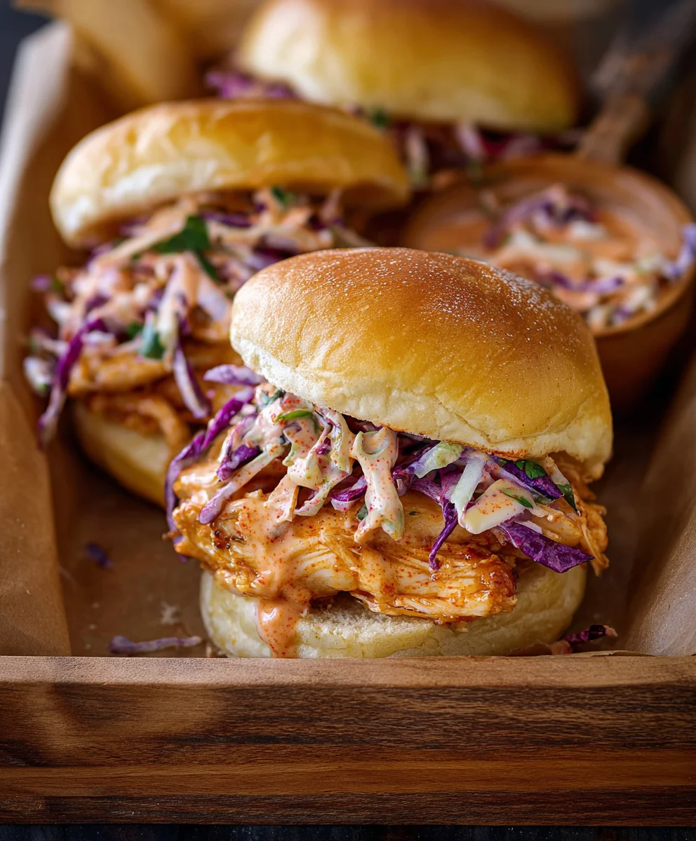 Bang Bang Chicken Sliders- Easy & Flavorful Recipe