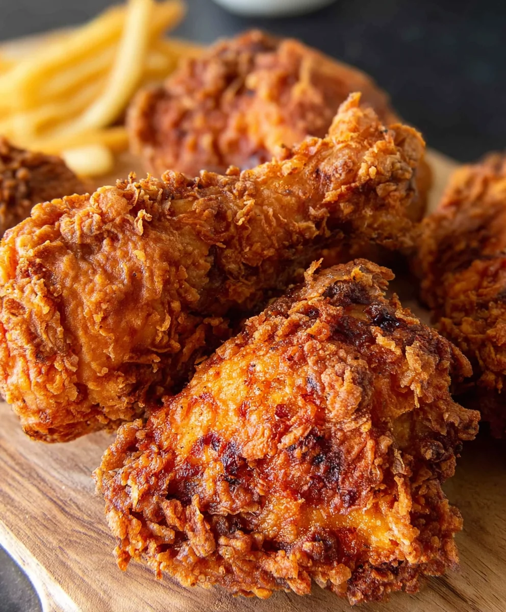 Crispy Juicy Fried Chicken Recipe