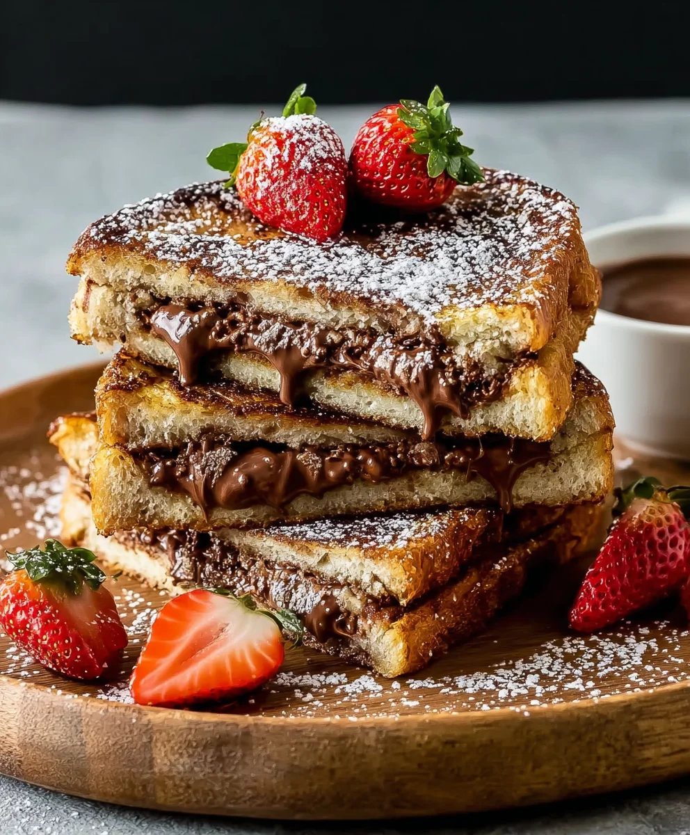 Decadent Nutella French Toast Recipe-Easy & Delicious