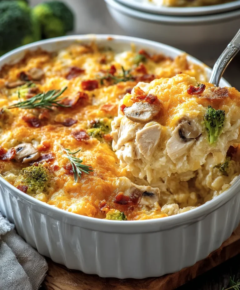 Easy Low-Carb Chicken Casserole Recipe
