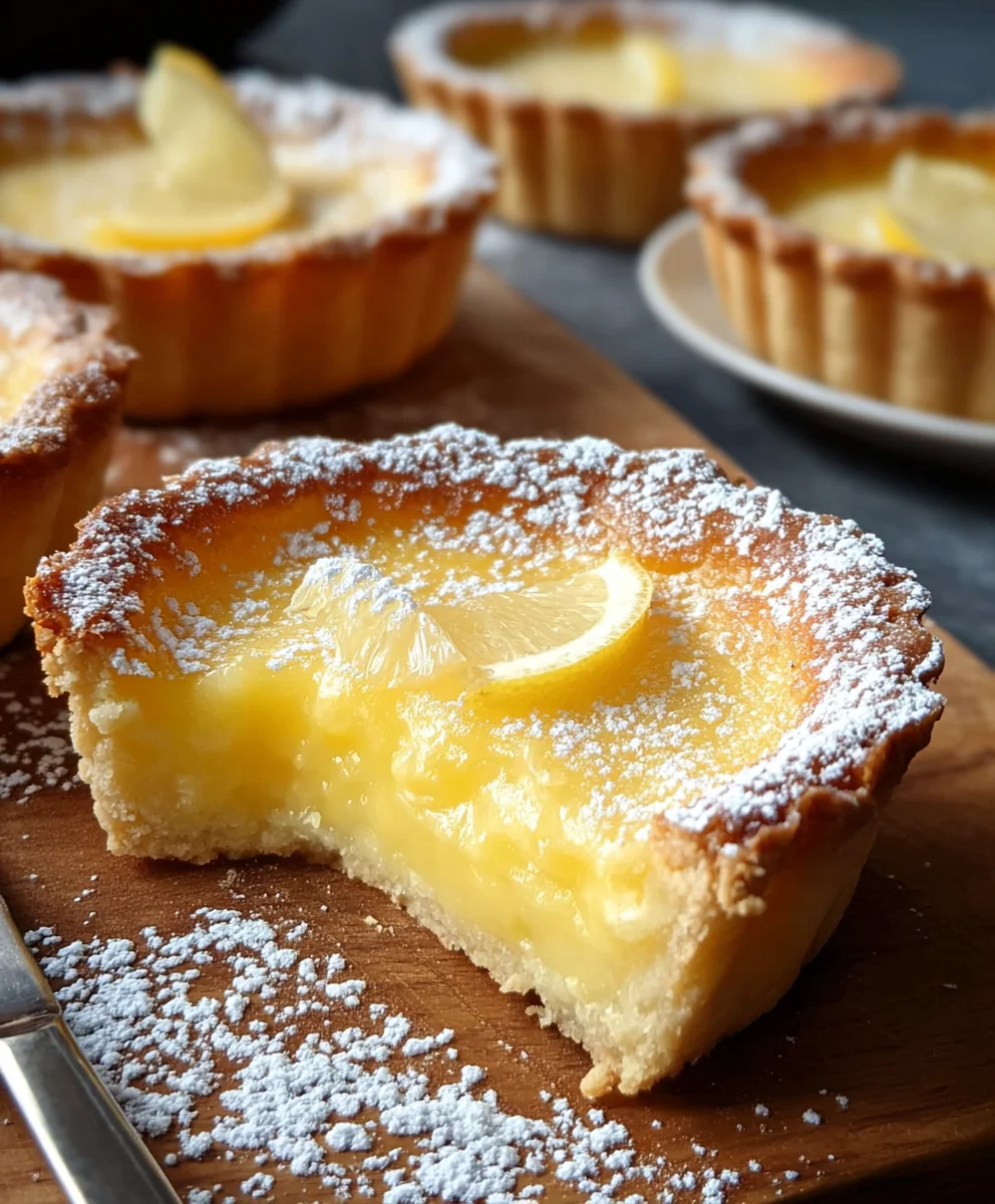 Baby Lemon Impossible Pies- Sweet Treat