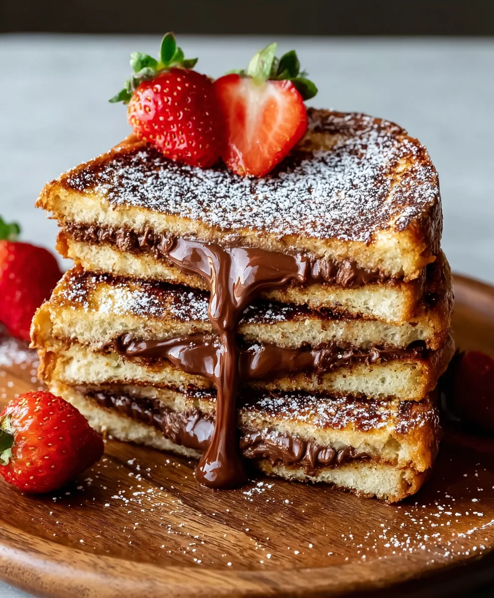Decadent Nutella French Toast Recipe-Easy & Delicious