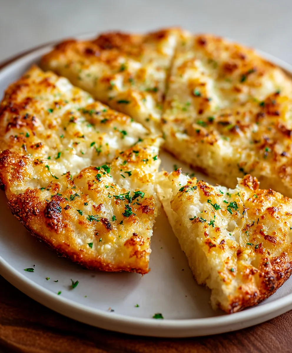 Quick Air Fryer Garlic Tortilla Bread Recipe