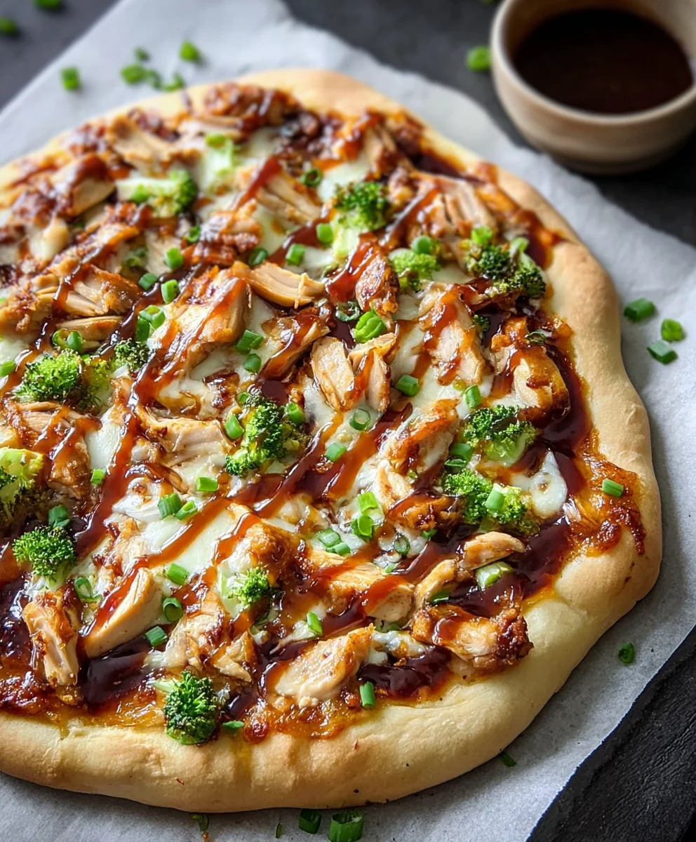 Easy Teriyaki Chicken Pizza Recipe- Flavorful & Quick