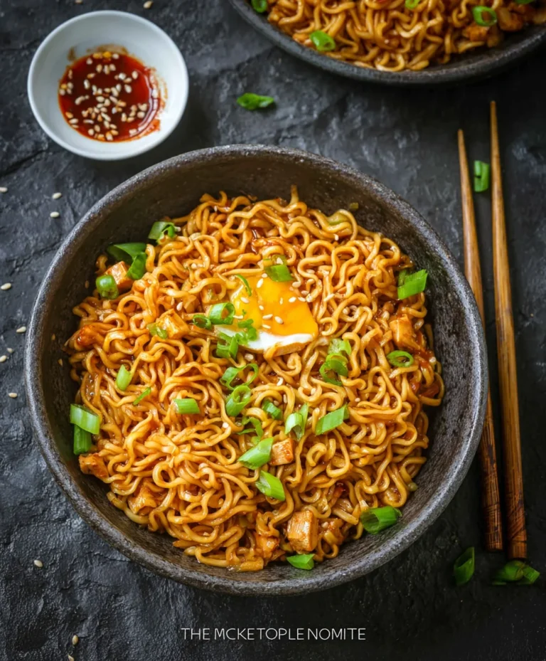 Easy Saucy Beef Ramen Noodles Recipe