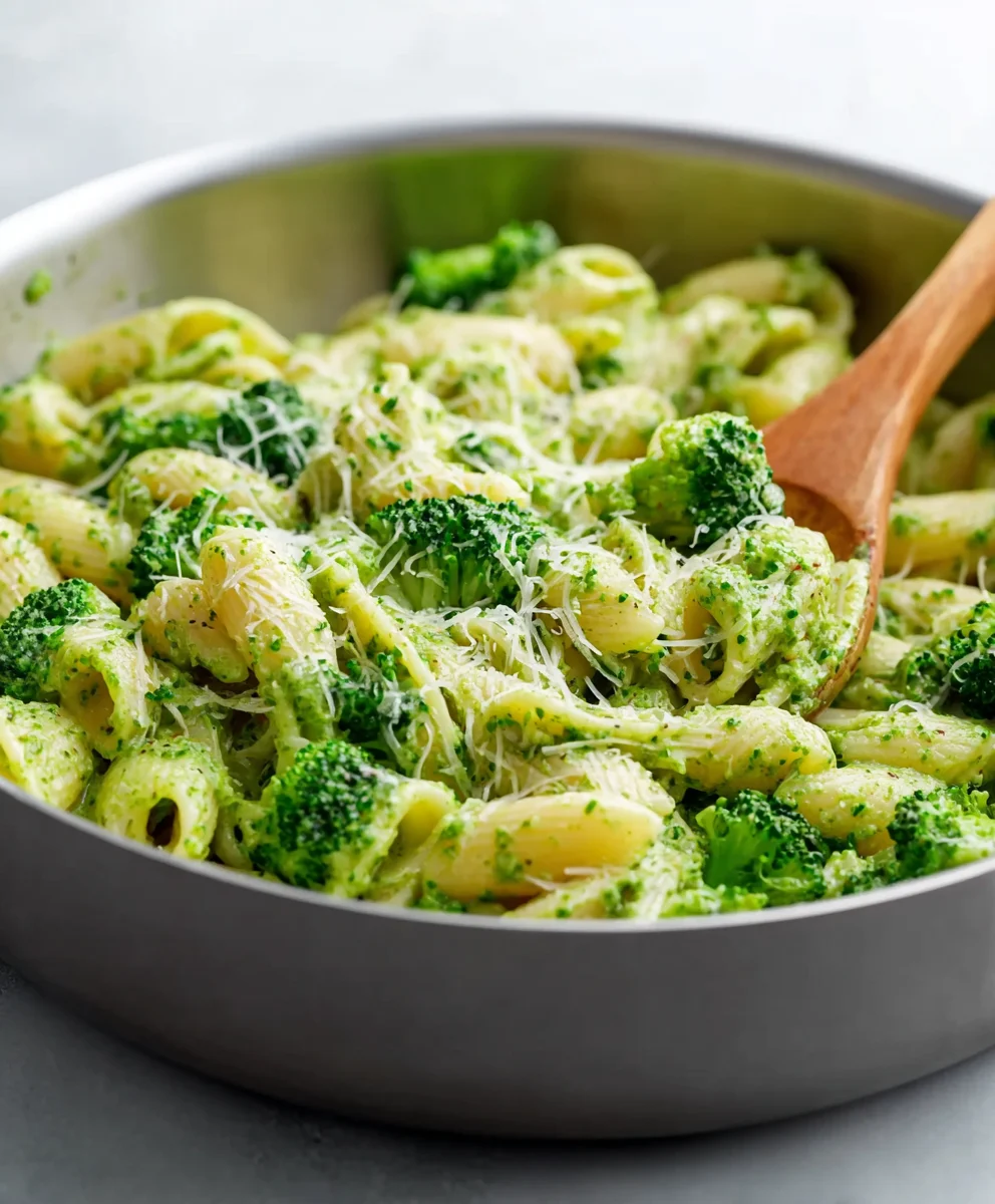 Light Healthy Broccoli Pasta- Quick & Easy Dinner