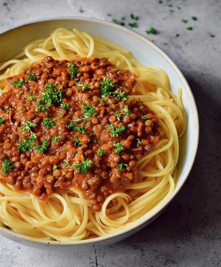 Hearty Vegan Bolognese- Rich Plant-Based Pasta Sauce