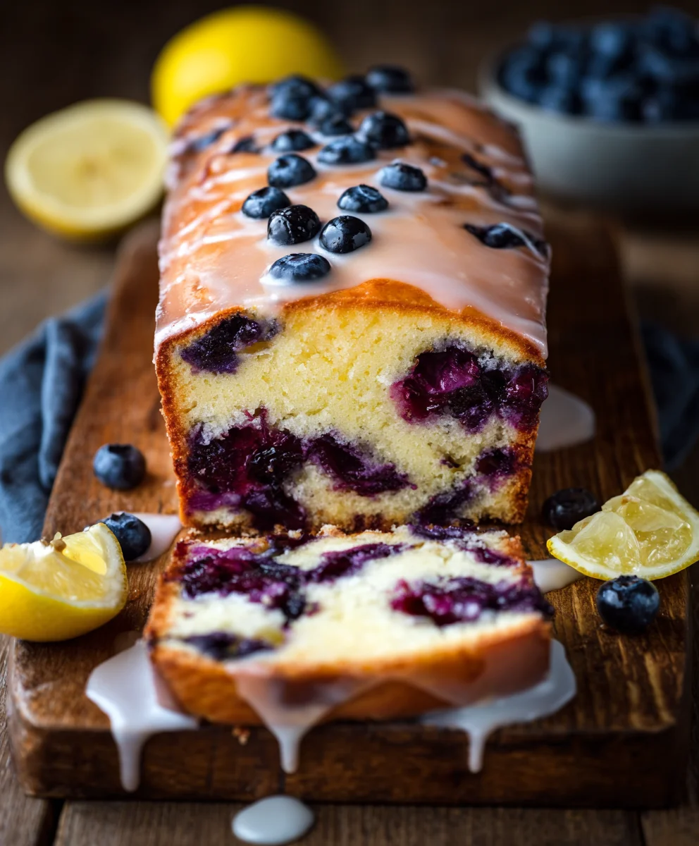 Lemon Blueberry Yogurt Loaf-Easy & Delicious Recipe