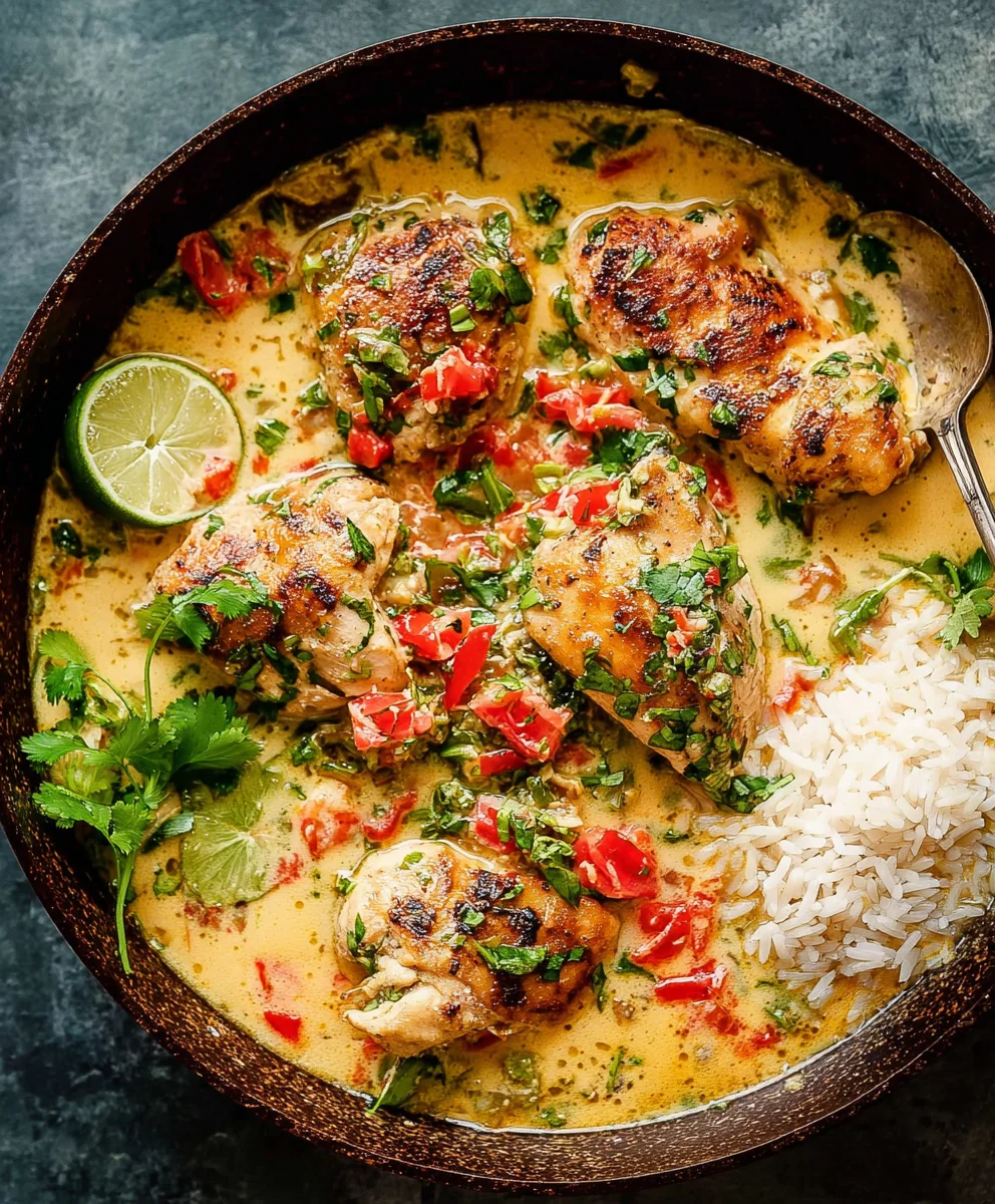 Creamy Coconut Milk Chicken Recipe - Easy & Delicious