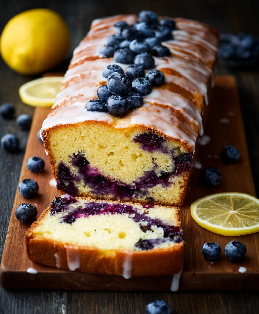 Lemon Blueberry Yogurt Loaf-Easy & Delicious Recipe