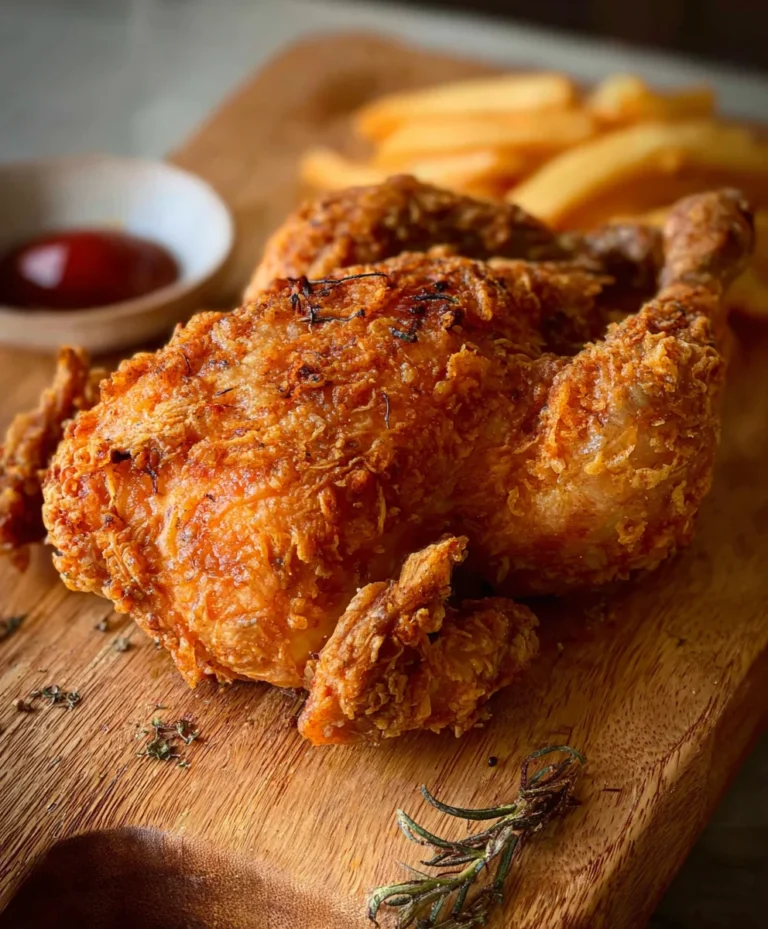 Crispy Juicy Fried Chicken Recipe