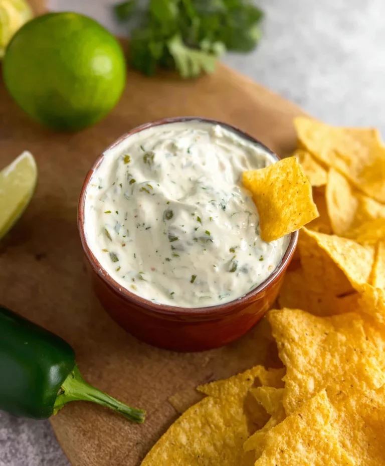 Copycat Chuy’s Creamy Jalapeno Dip Recipe