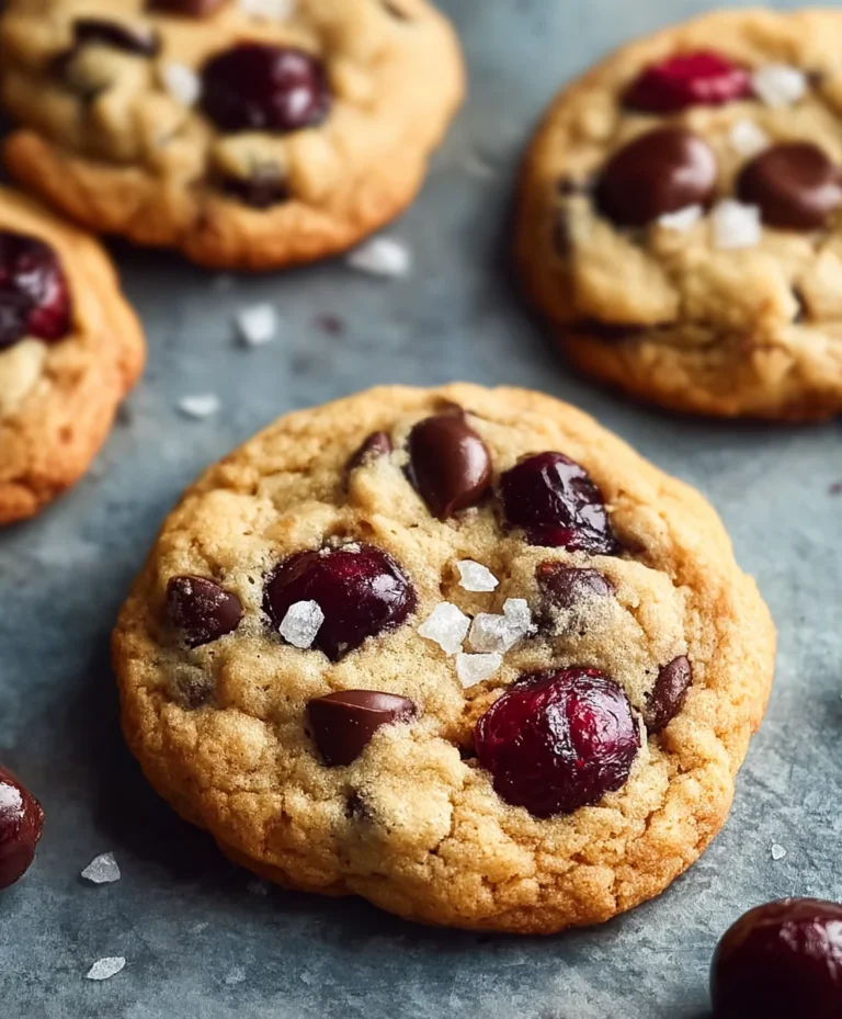 Cherry Chocolate Chip Cookies-Irresistible Treat