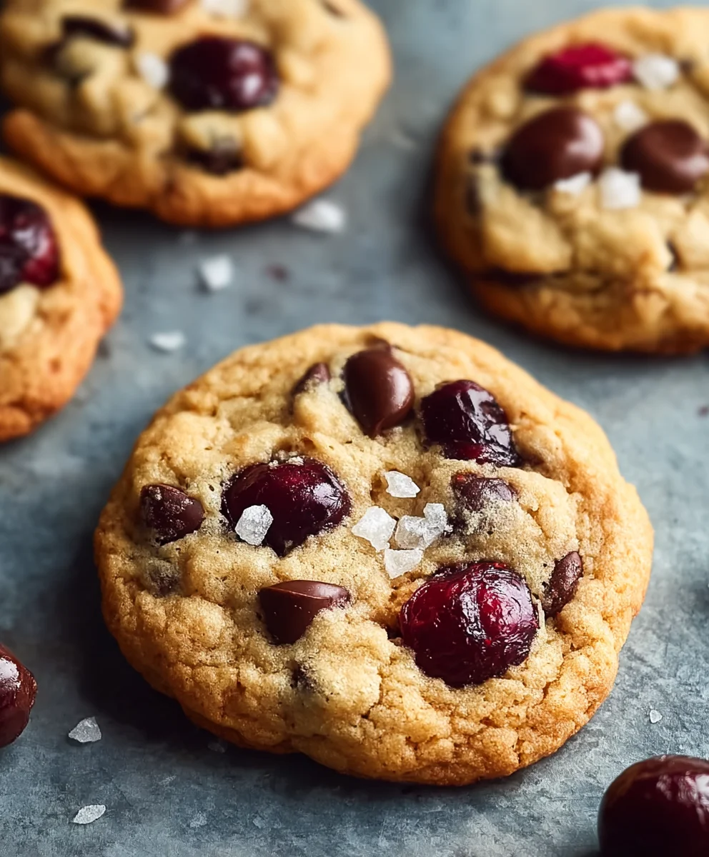 Cherry Chocolate Chip Cookies-Irresistible Treat