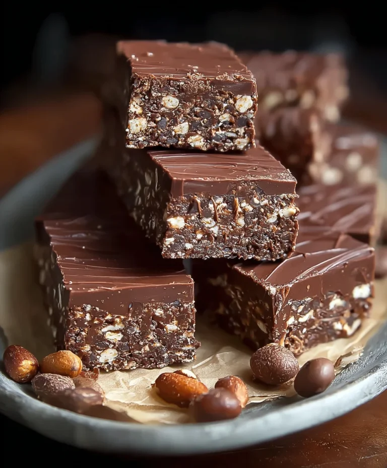 Easy No-Bake Chocolate Biscuit Bars – Delicious Treat