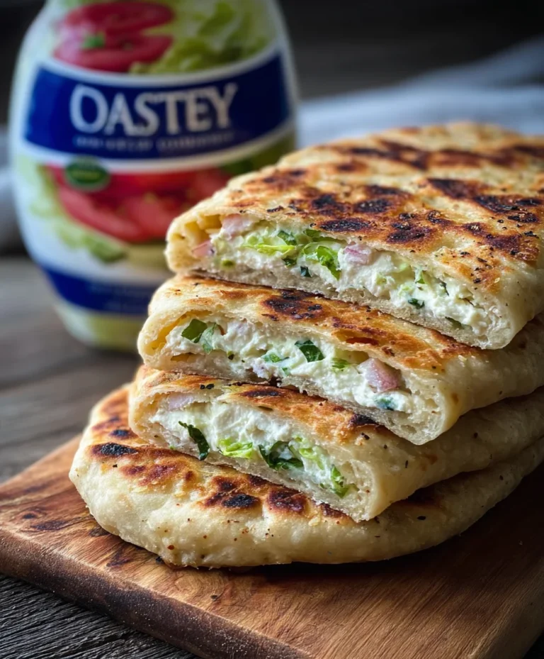 Easy 2-Ingredient Cottage Cheese Flatbread Recipe