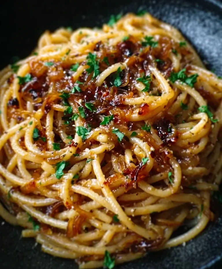 Caramelized Onion Pasta Chili Oil – Sweet Spicy Flavor