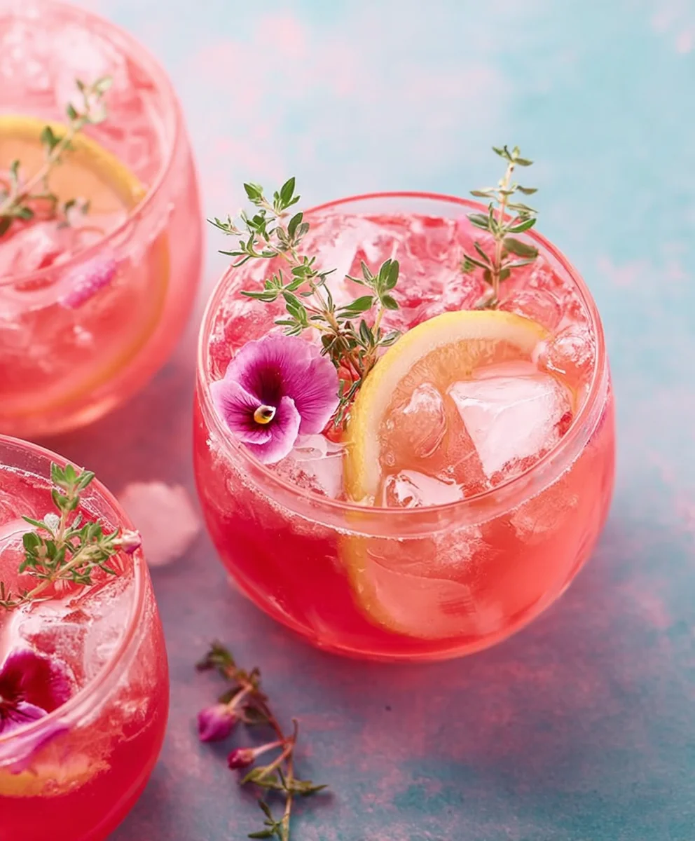 Refreshing Pink Lemonade Cocktail-Non-Non-Non-Alcoholic Alternativeic Drink