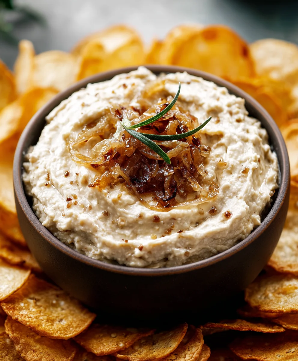 Gordon Ramsay Caramelized Onion Dip - Easy Flavor