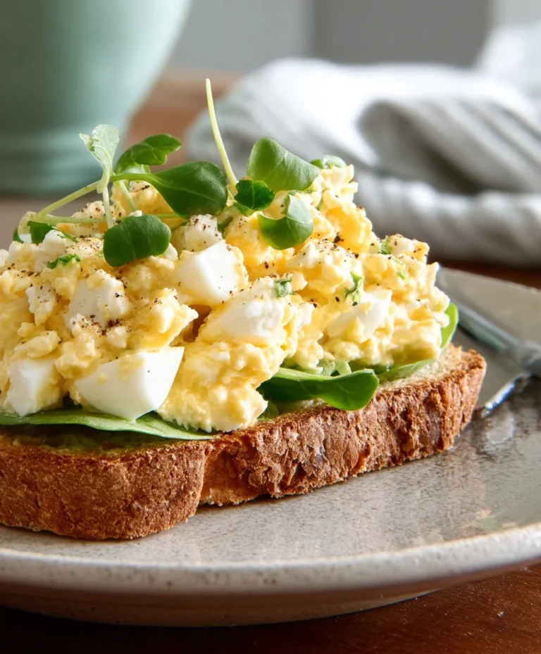 Egg Salad Cottage Cheese No Mayo – Healthy Recipe