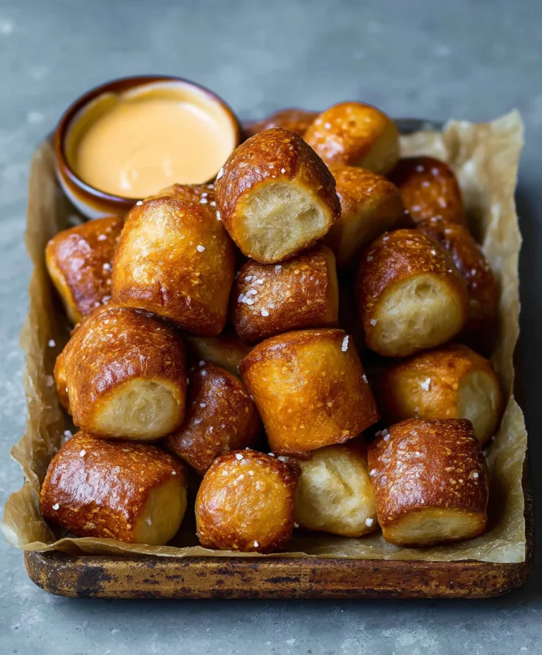 Easy Soft Pretzel Bites Recipe-Homemade Delights