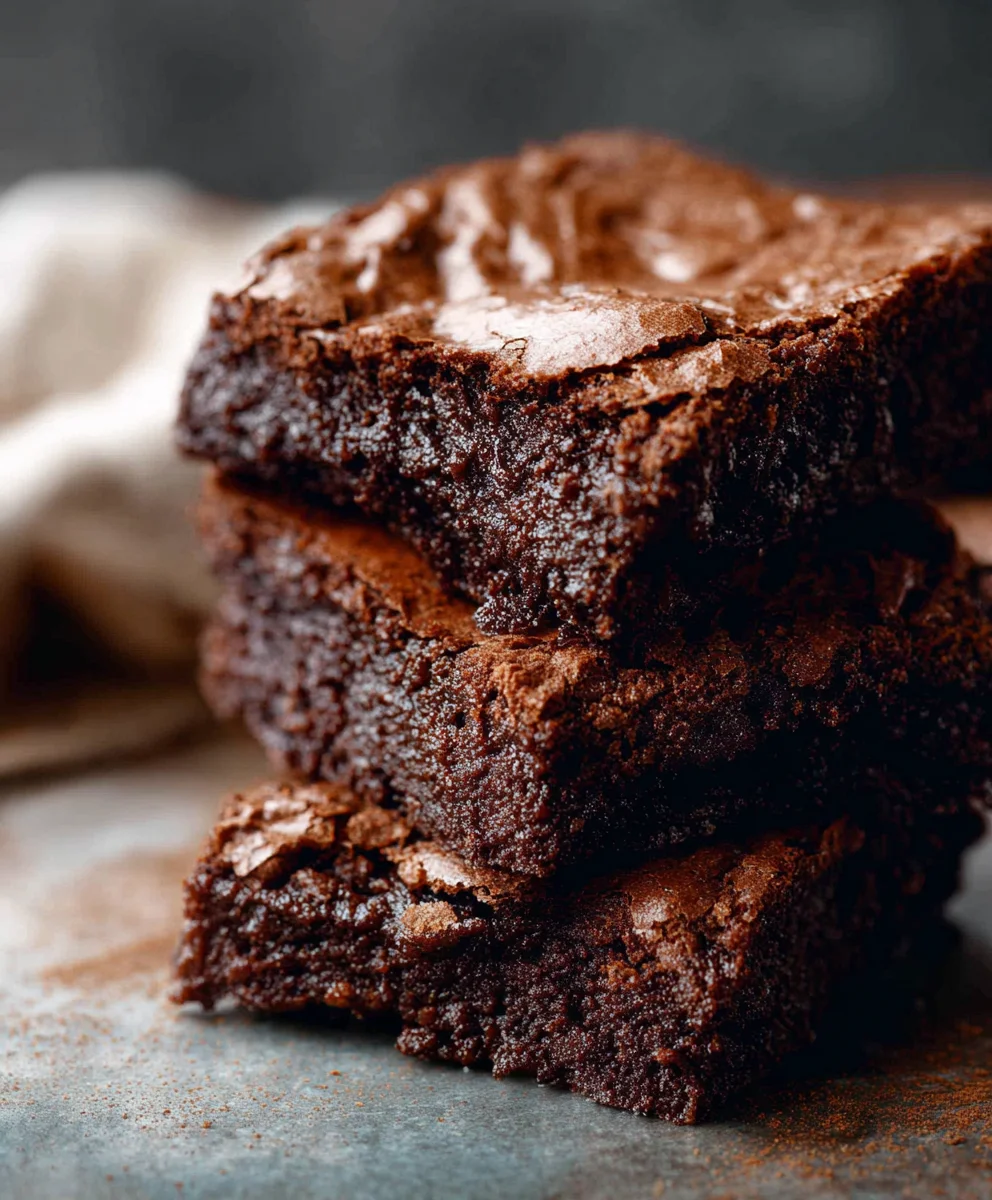 Easy Sourdough Discard Brownies Delicious Recipe