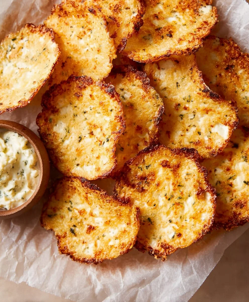 Easy Cottage Cheese Chips Recipe- Healthy Snack