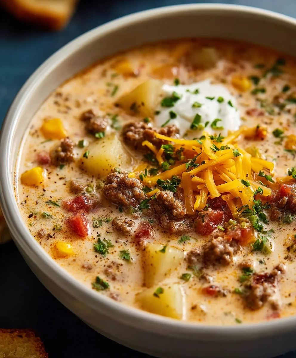 Creamy Cowboy Soup- Hearty Flavorful Family Favorite