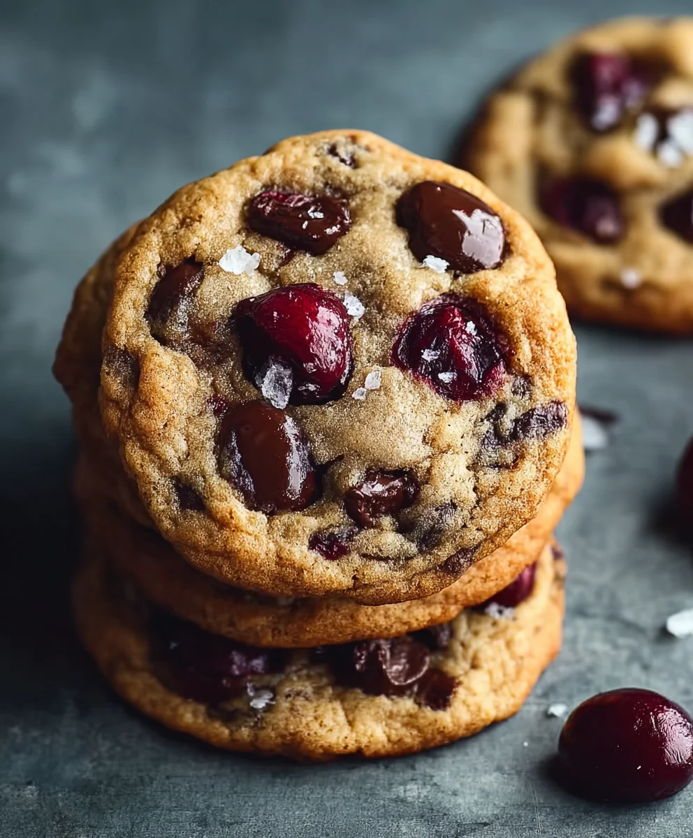 Cherry Chocolate Chip Cookies-Irresistible Treat