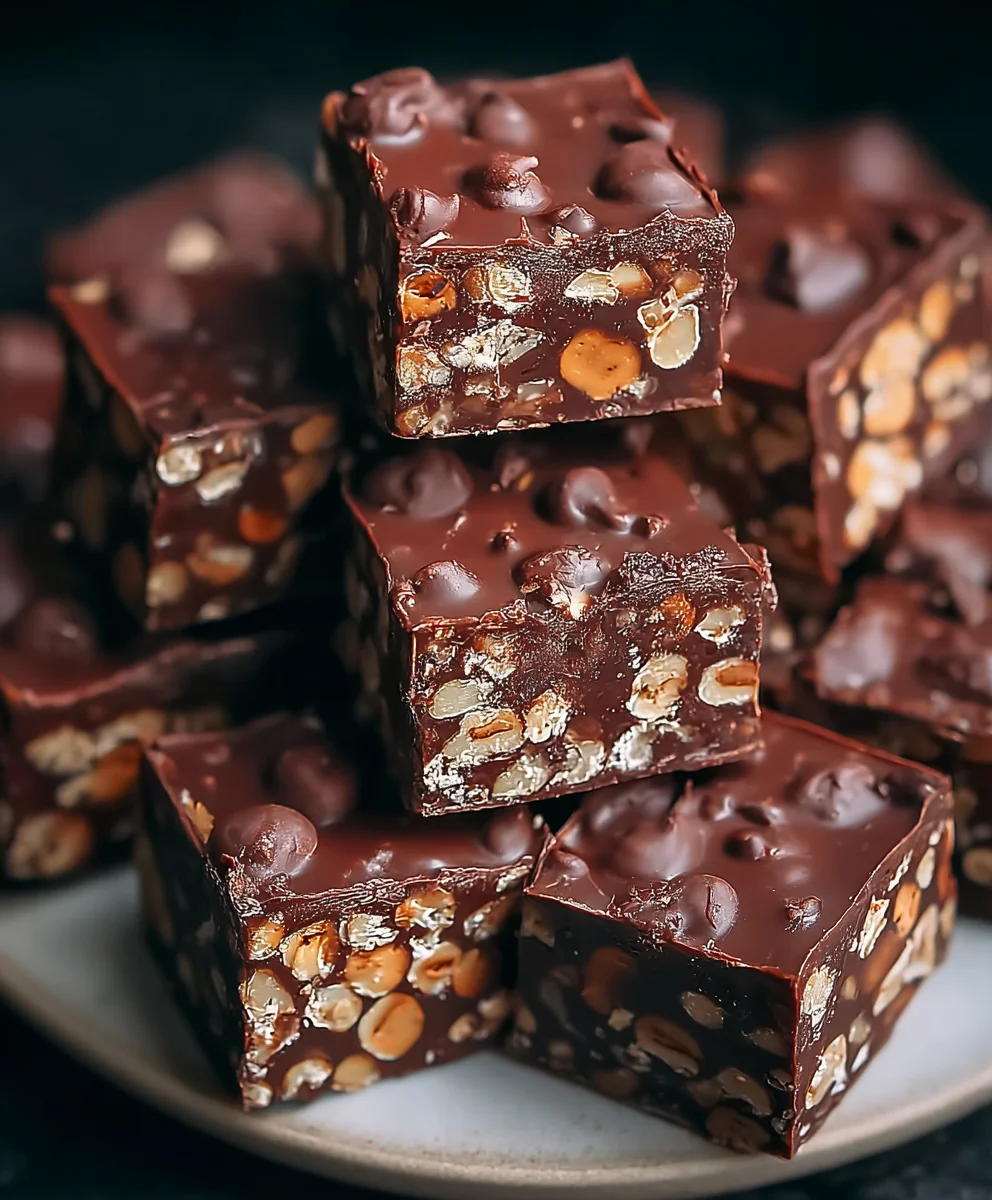 Easy No-Bake Chocolate Biscuit Bars - Delicious Treat