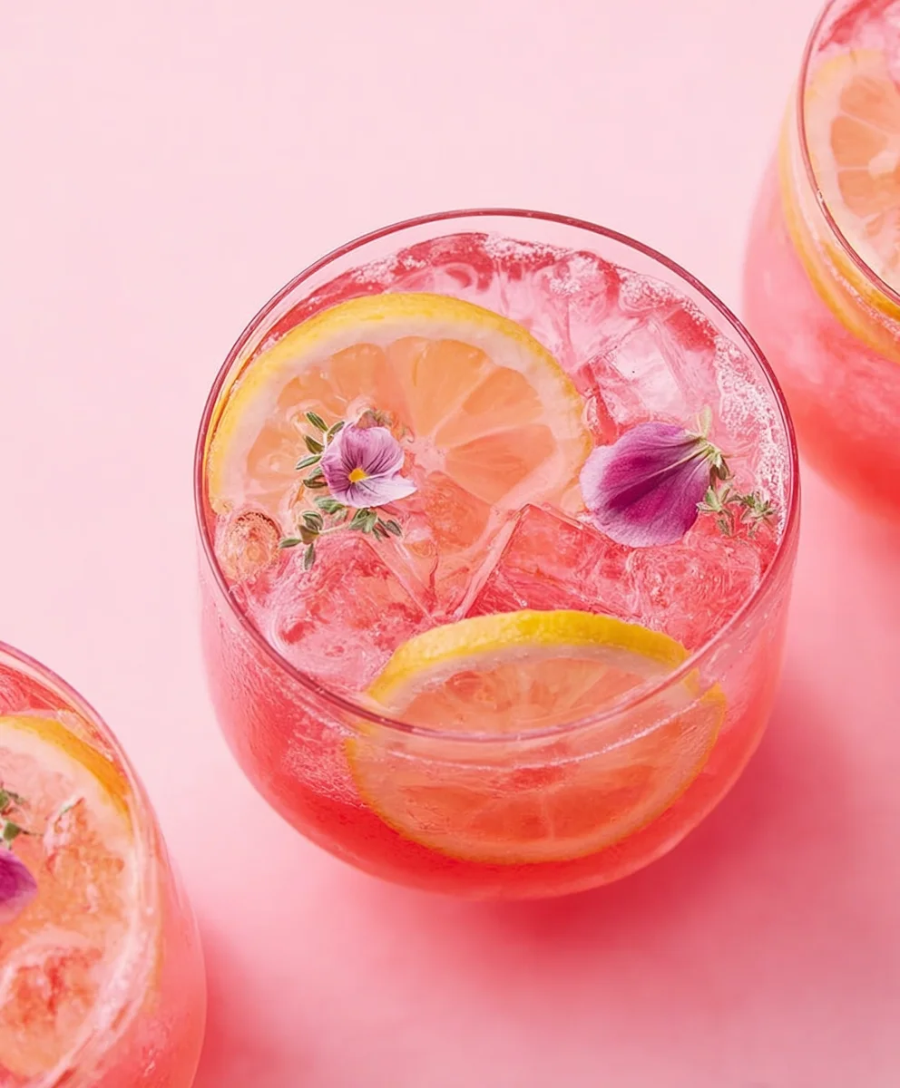 Refreshing Pink Lemonade Cocktail-Non-Non-Non-Alcoholic Alternativeic Drink