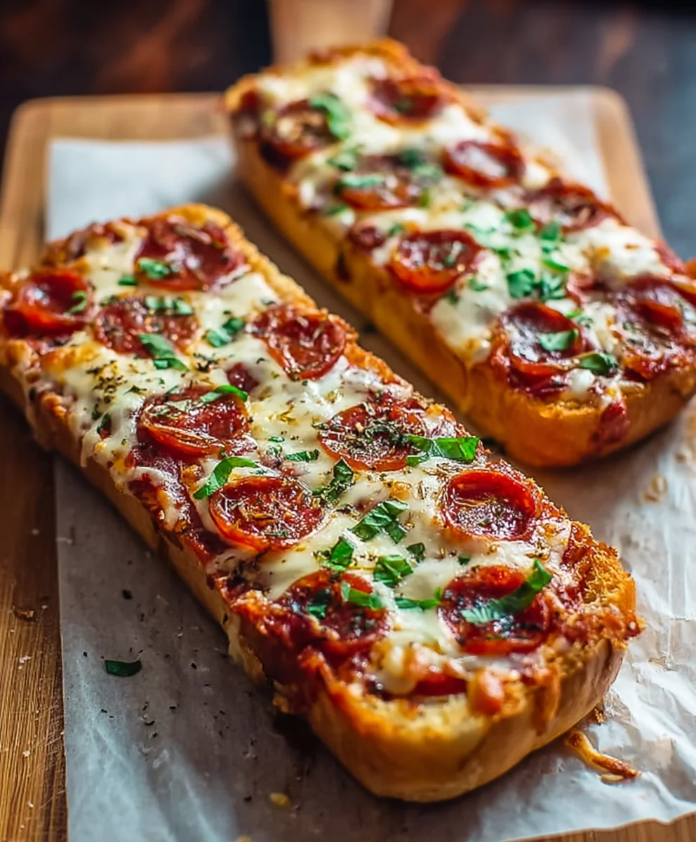 Easy French Bread Pizza-Quick Weeknight Meal