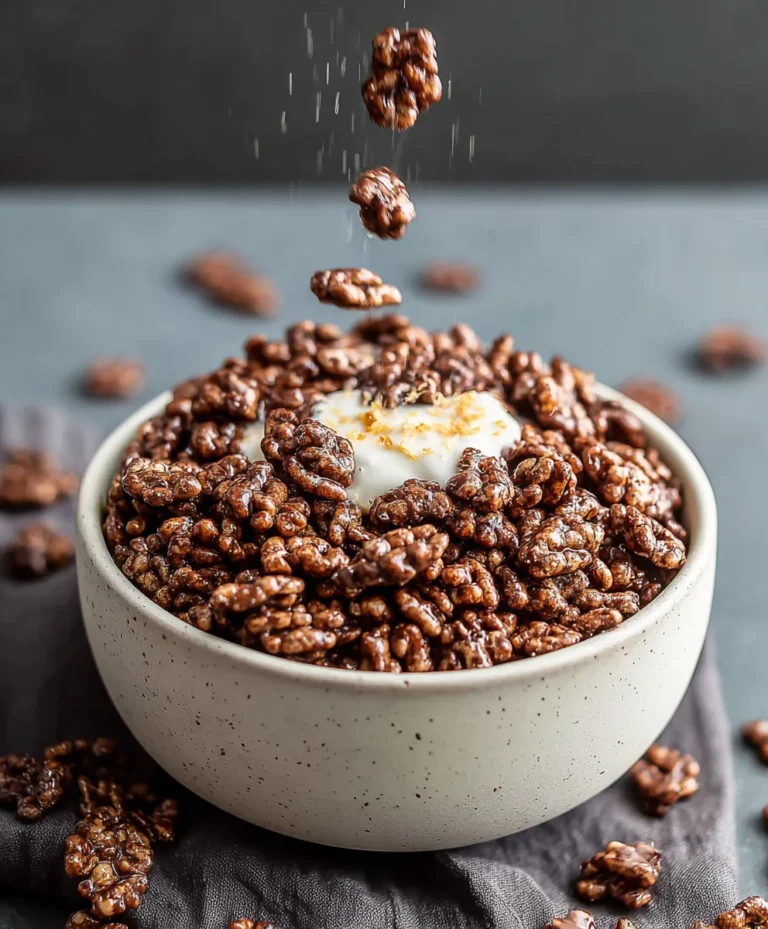 Healthy Crispy Chocolate Puffed Rice Cereal-Best Recipe