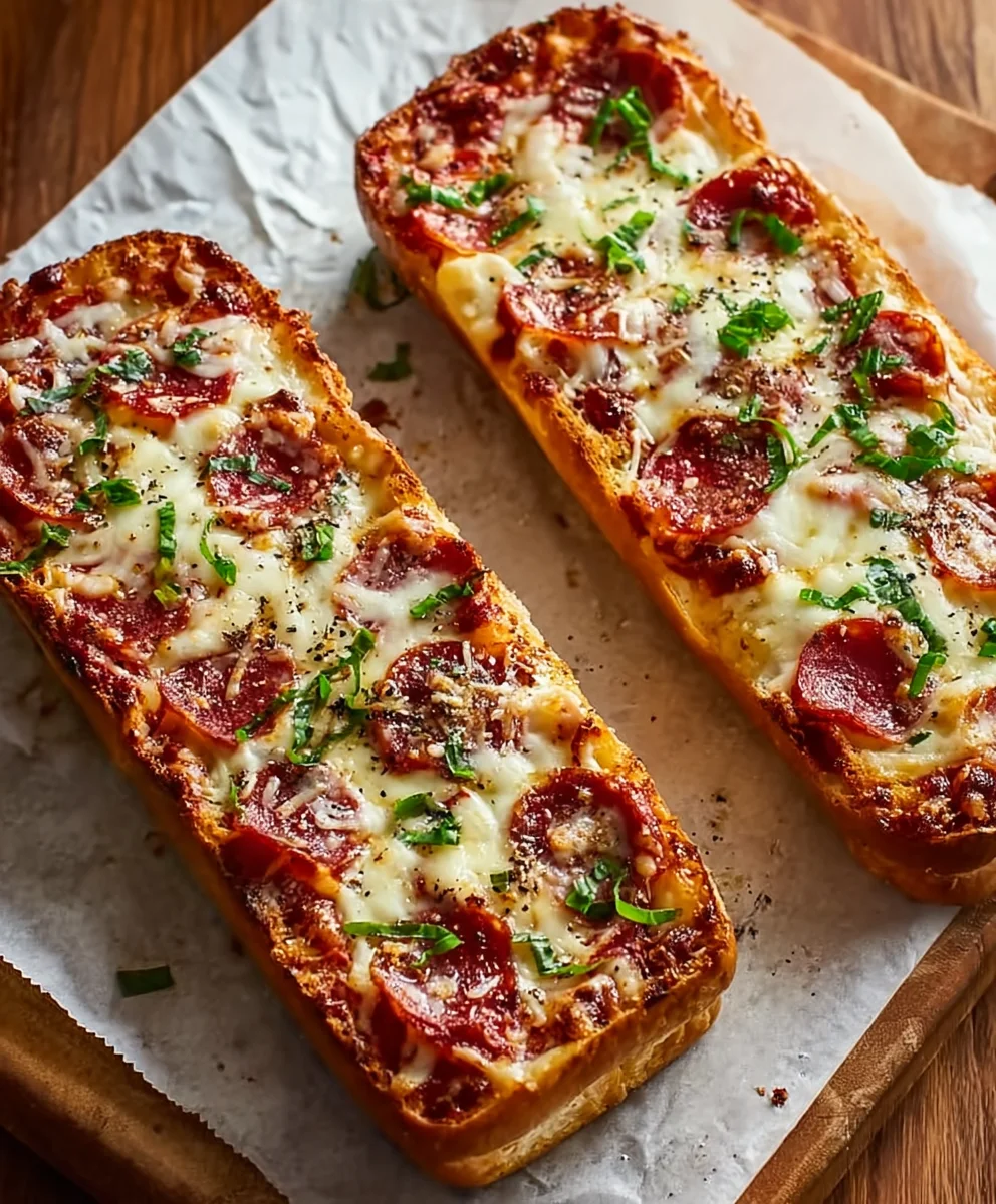Easy French Bread Pizza-Quick Weeknight Meal