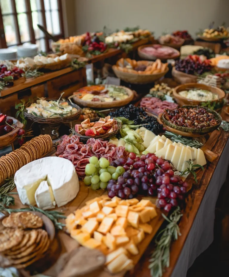Wedding Grazing Table Ideas-Reception Starters