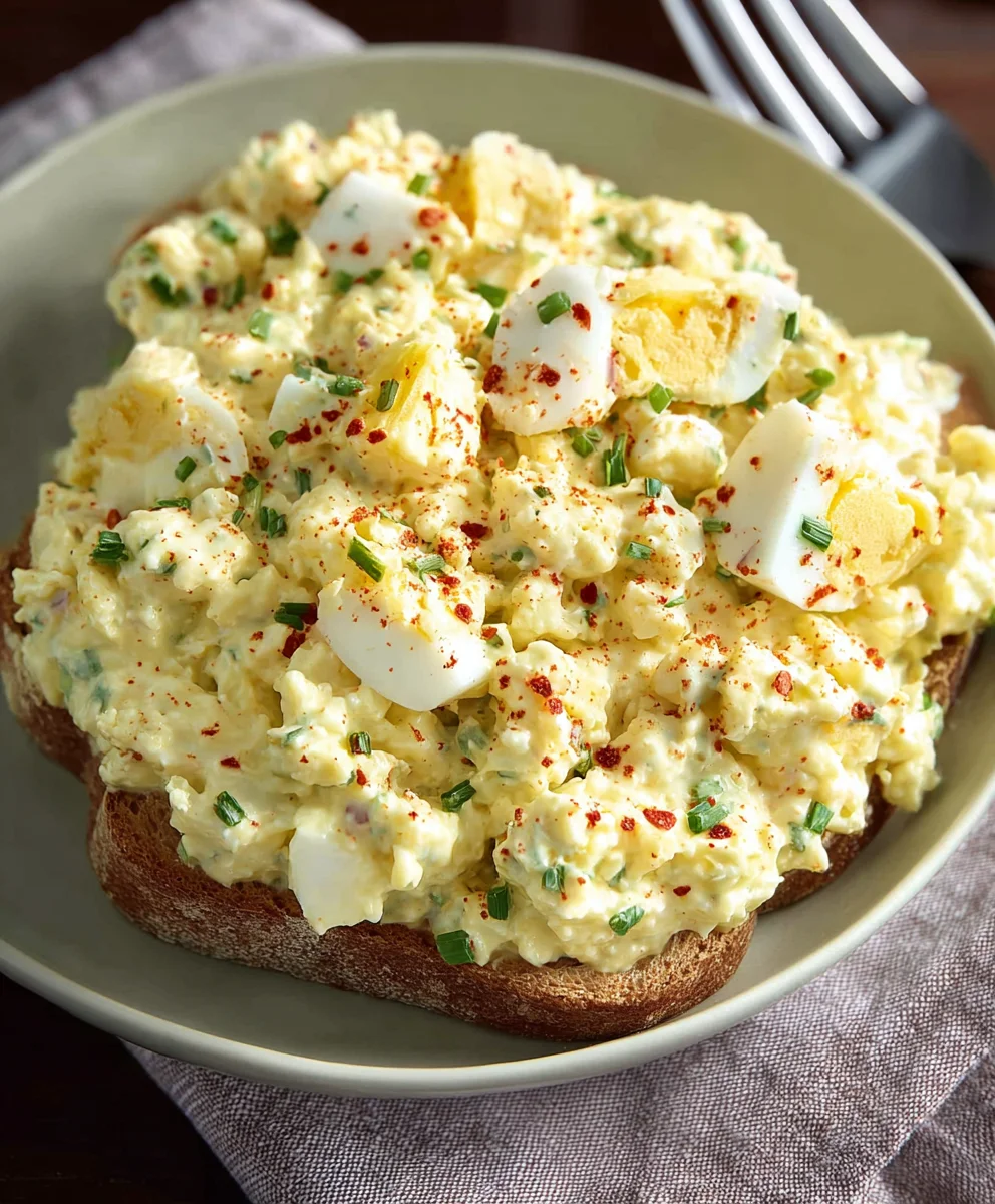 Simple Cottage Cheese Egg Salad Recipe