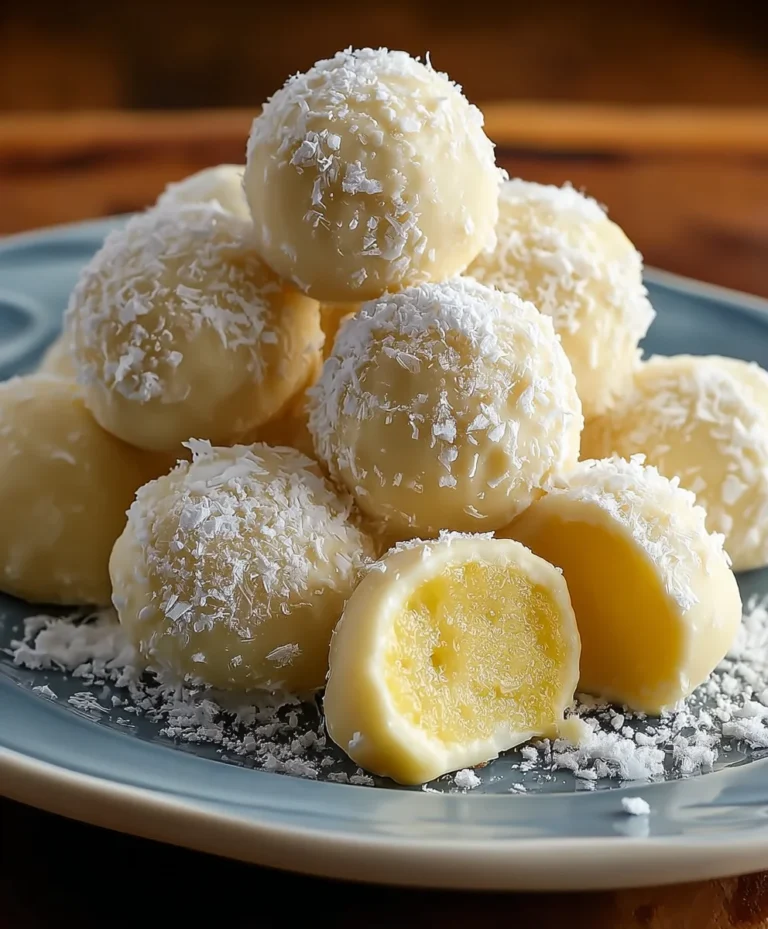 Easy Lemon Truffles – Bright & Zesty Treat
