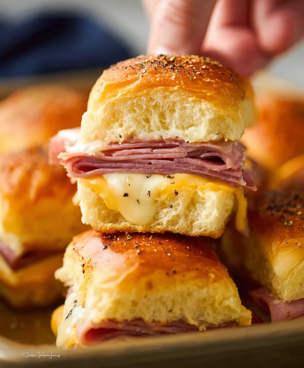 Beef Beef Ham and Cheese Sliders-Ultimate Flavor