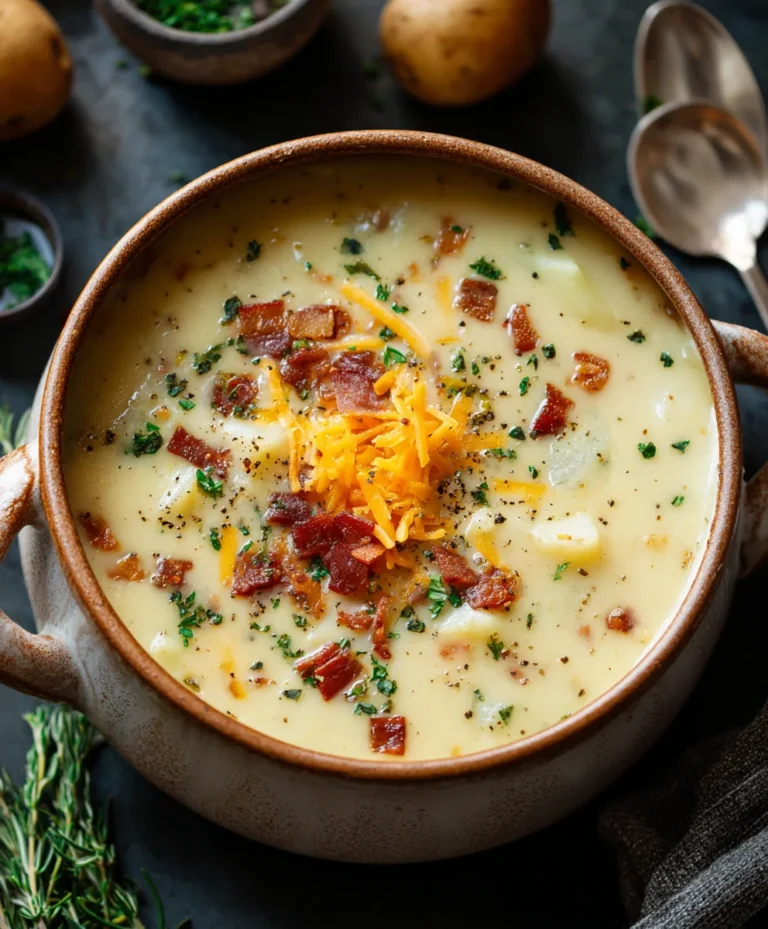 Outback-Style Potato Soup – Rich & Creamy Comfort