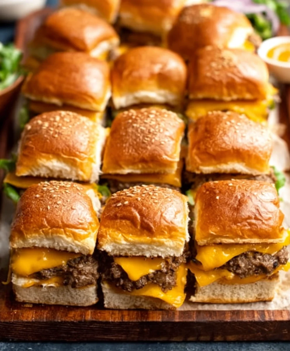 Best Cheeseburger Sliders- Easy & Flavorful Recipe