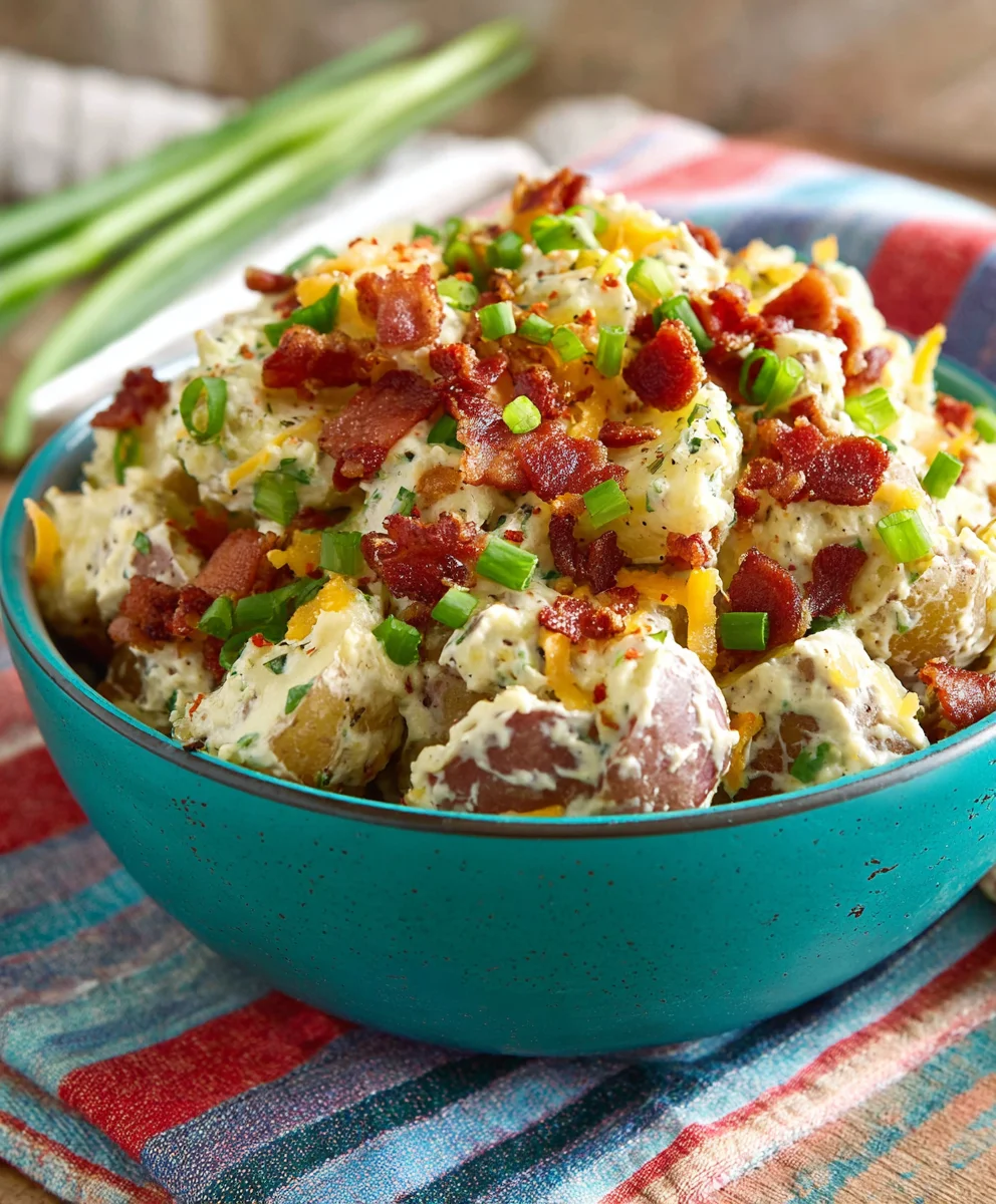Loaded Beef Baked Potato Salad Canyon Cookout