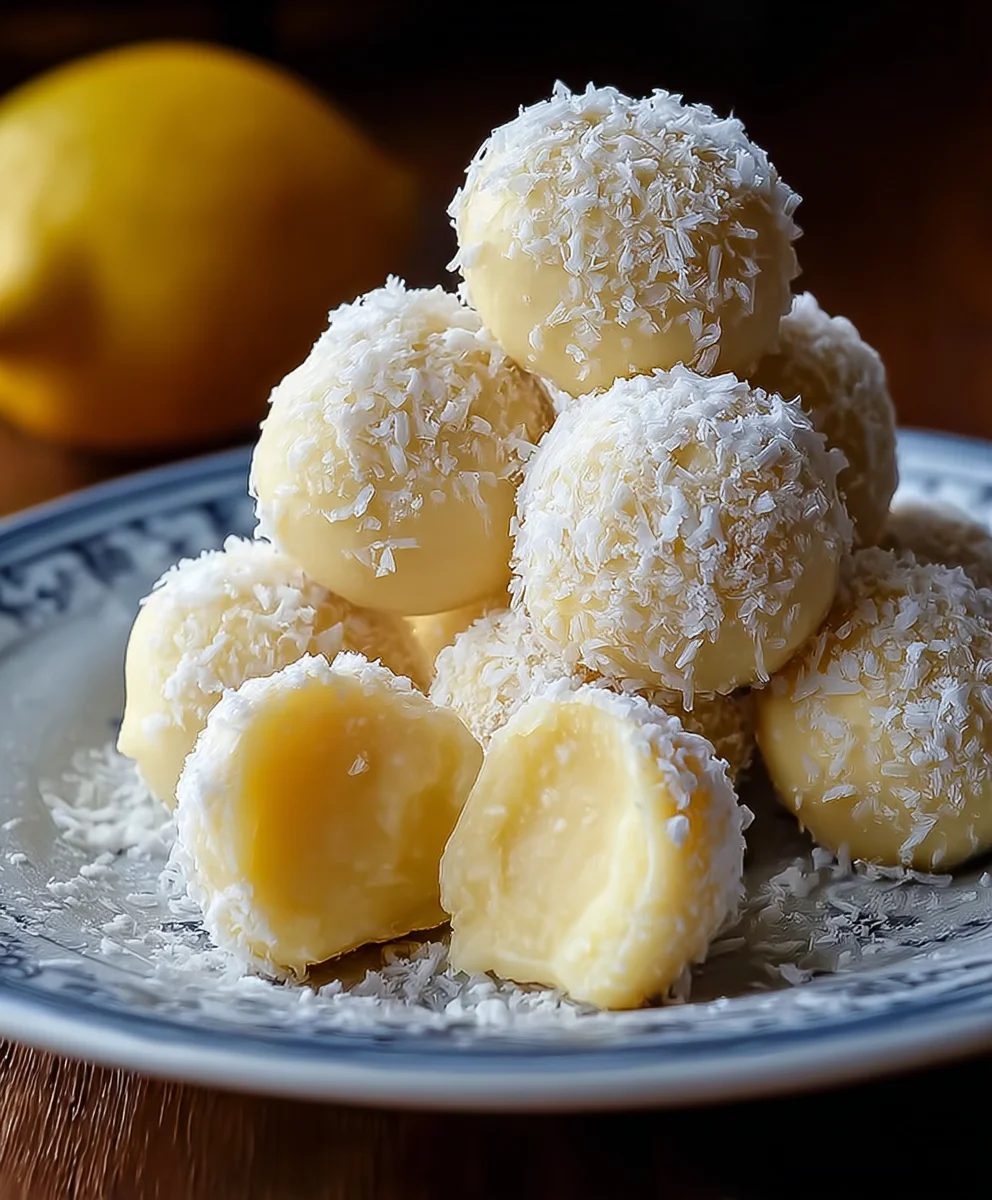 Easy Lemon Truffles - Bright & Zesty Treat