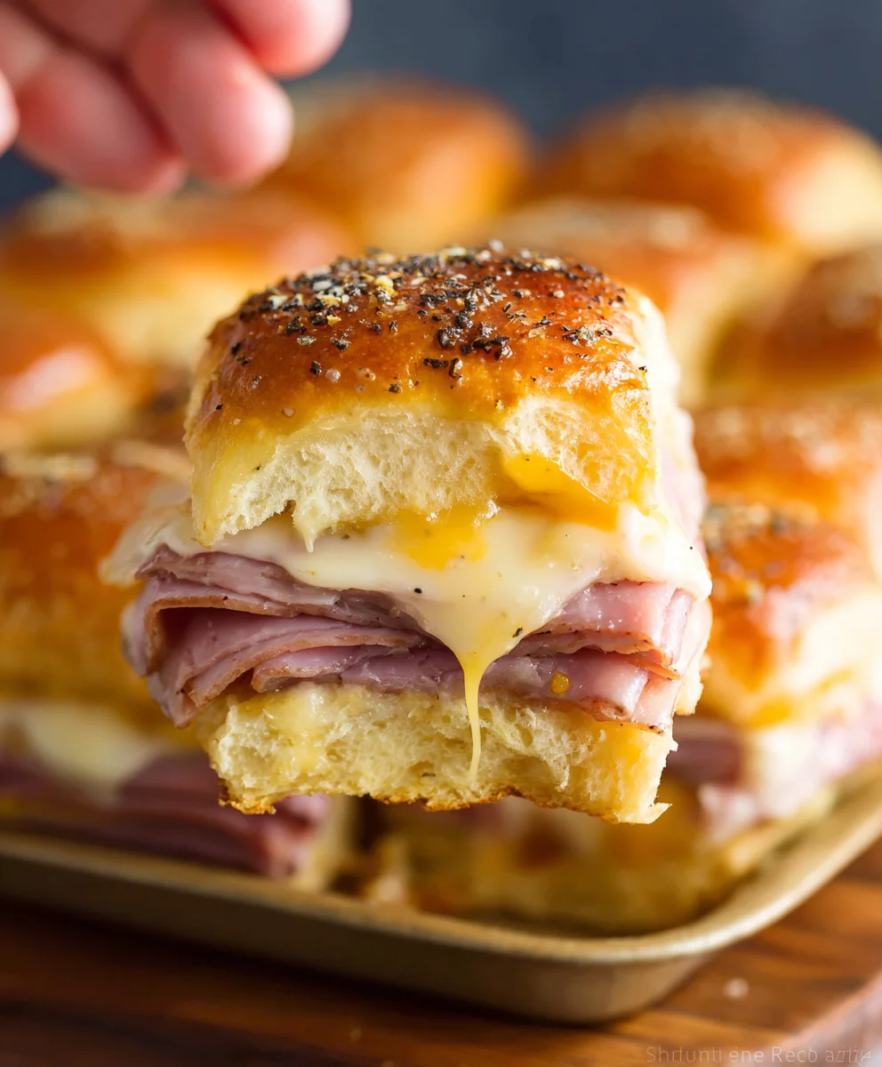 Beef Beef Ham and Cheese Sliders-Ultimate Flavor