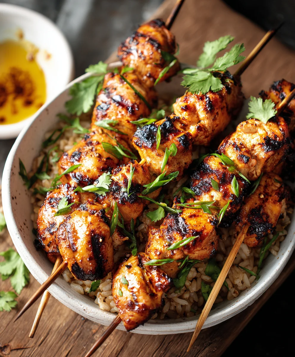 Easy Chicken Skewers for Delicious Dinners