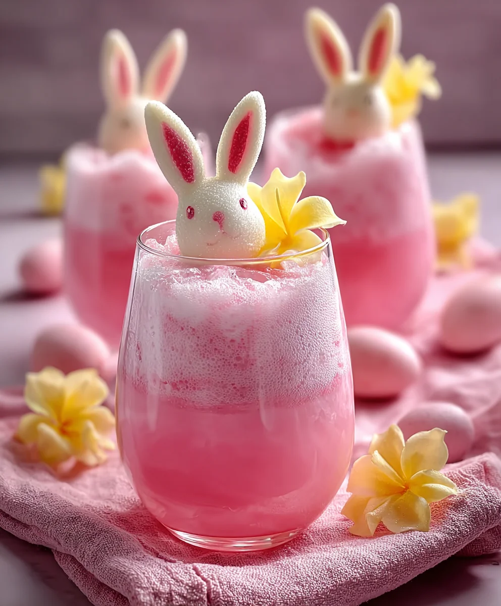 Easter Bunny Punch Recipe-Festive Non-Non-Non-Alcoholic Alternativeic Treat
