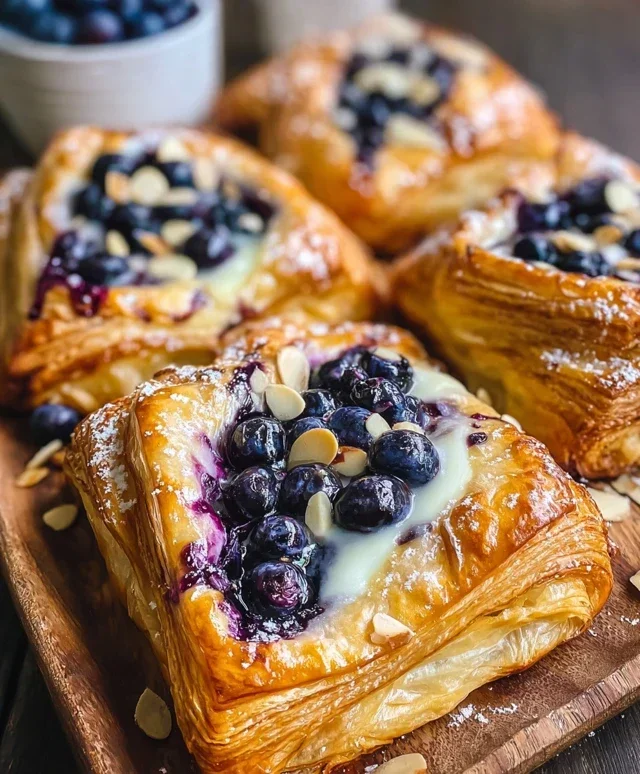 Blueberry Cheese Danish