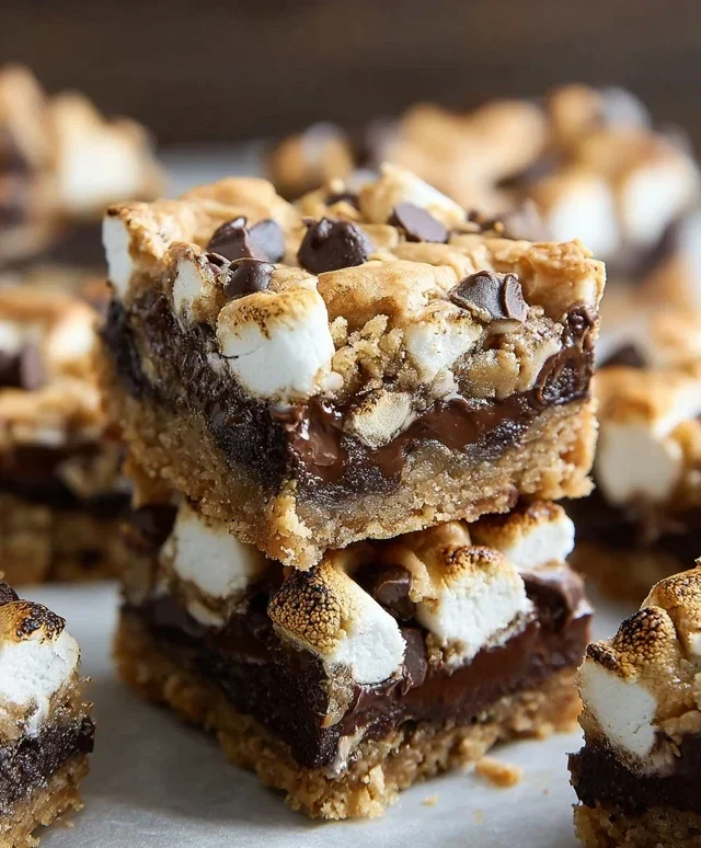 S'mores Seven Layer Bars