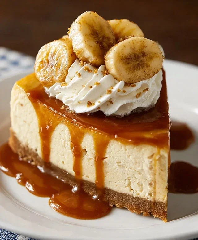 Bananas Foster Cheesecake