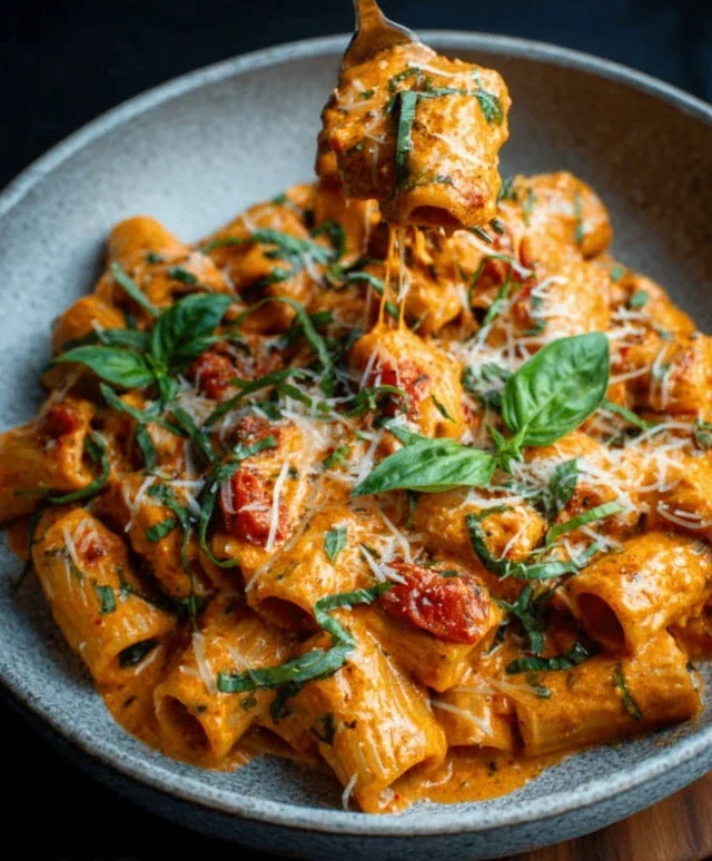 Creamy Tomato Garlic Pasta